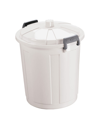 Seau avec couvercle hermetique 21l ø29 x 34cm. mondex couleurs / modèles assortis