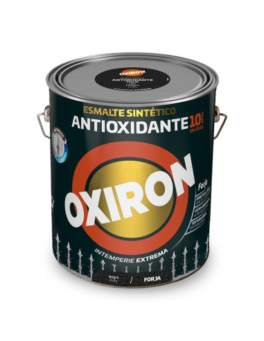 Émail synthétique métallique antioxydant oxiron forge noir 750ml titan 5809031