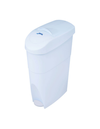 Conteneur sanitaire femme 15l. jopel blanc.