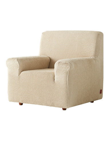 Housse bi-elastique pour canapé 1 place 70-110x40-65x80-110cm belmarti