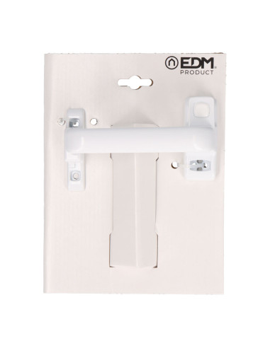 Blister à fermeture par pression 6801 droit aluminium blanc edm