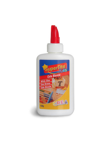 Colle blanche scolaire pot 120g a2427 supertite