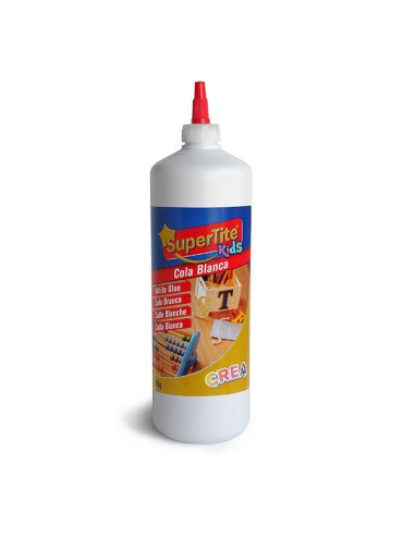 Colle blanche scolaire pot 1kg a2718 supertite