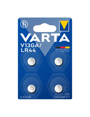 Batterie varta lr44 - v13ga (blister de 4 piles)