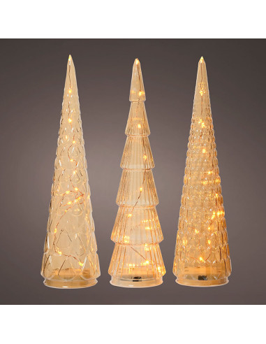 Arbre micro led intérieur avec del piles 487025 couleurs / modèles assortis