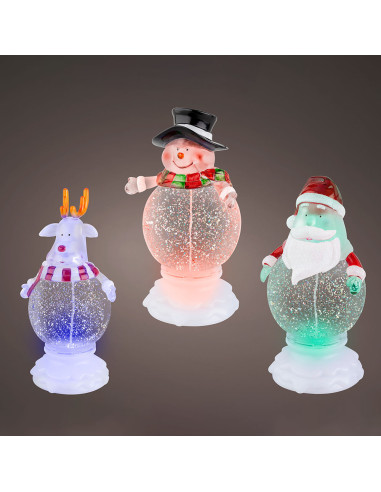 Modèles assortis de chiffres led de noël avec des piles. 488719