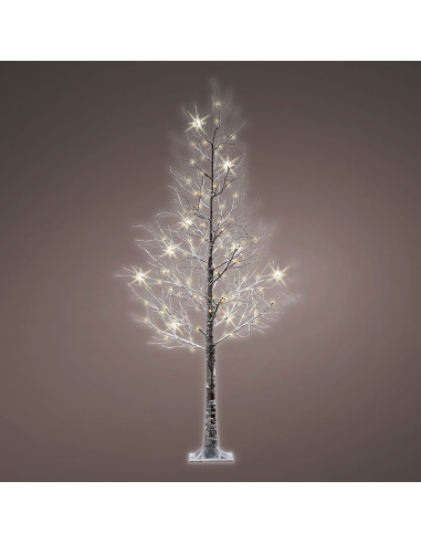 Sapin de noël à led avec effet neige pour l'extérieur. 492617