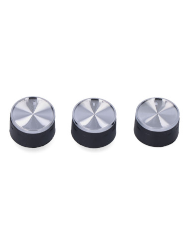 Pack 3 remplacement bouton four electrique ref. 07578 edm
