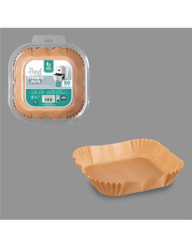 Friteuse en papier carré 16x16cm 730226 best products