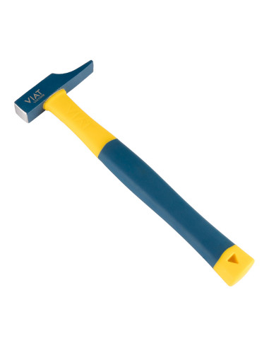 Marteau de cabinier viat manche en fibre 0,18kg dimensions: 90x273x18mm viat05b viat