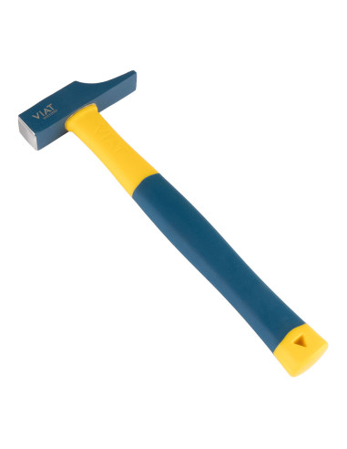 Marteau de cabiniste viat manche en fibre 0,32kg mesures: 110x300x22mm viat05d viat