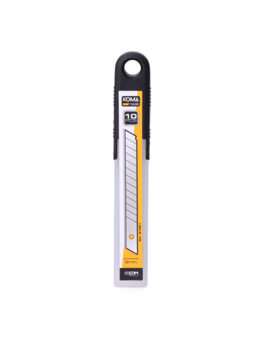 Jeu de 10 lames de rechange pour cutter 91018 koma tools