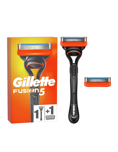 Machine manuelle gillette fusion5 + 1 de rechange