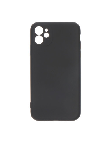 Coque en plastique soft touch noir pour iphone 11