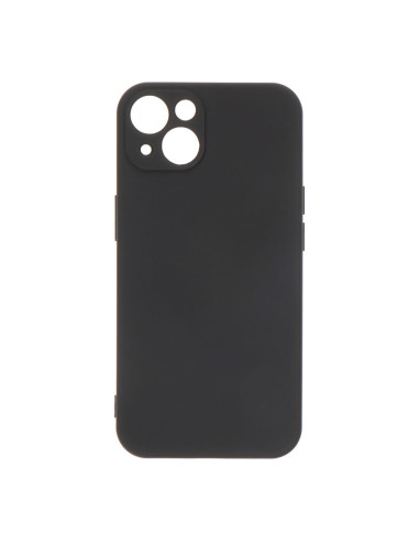 Coque en plastique soft touch noire pour iphone 13