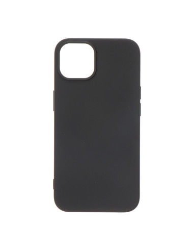 Coque en plastique soft touch noir pour iphone 14