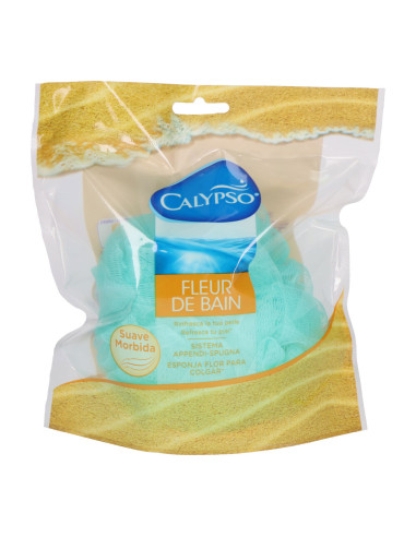 Fleur de maille d'éponge calypso (fleur bain) couleurs assorties.