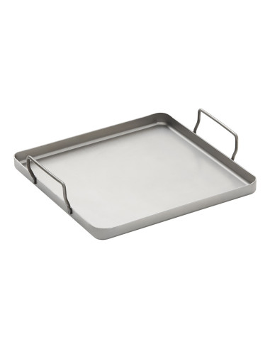 Plateau en acier pour four 26x30x2cm vaello.