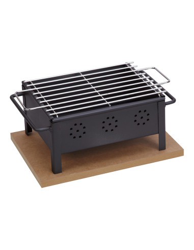 Barbecue de table 25x20cm (grille en acier inoxydable) 2905 sauvic
