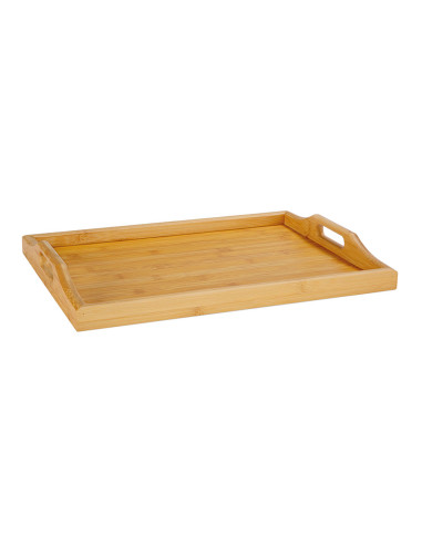 Plateau de service en bambou 43x31x5cm ms22200 andrea house