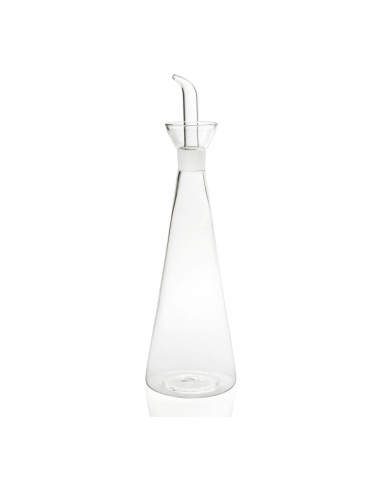Distributeur d'huile en verre ø8x28,5cm 500ml ms64322 andrea house