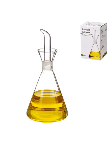 Distributeur d'huile en cristal anti-goutte de 250ml kozina