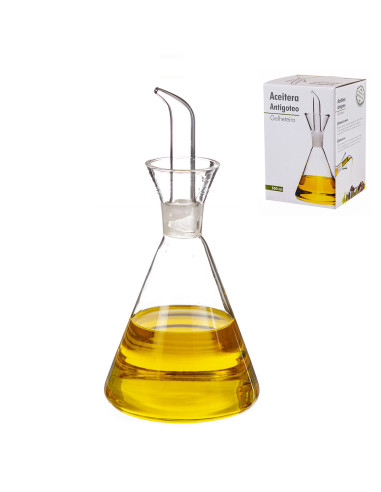 Distributeur d'huile en cristal anti-goutte de 500ml kozina