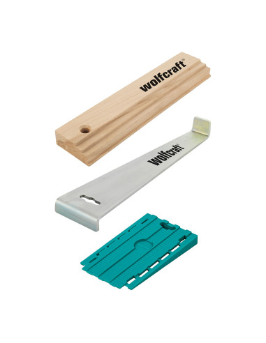 Ensemble pour des planchers parfaits "installation de planchers stratifiés et de design" 6975000 wolfcraft