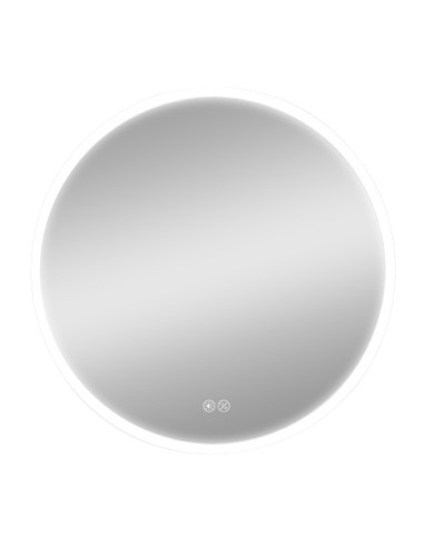 Miroir rond avec led 20w 60cm edm.