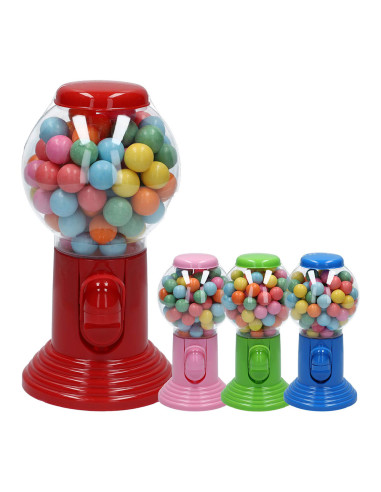 Distributeur de bonbons xl, 270g, assortiment de 4 couleurs