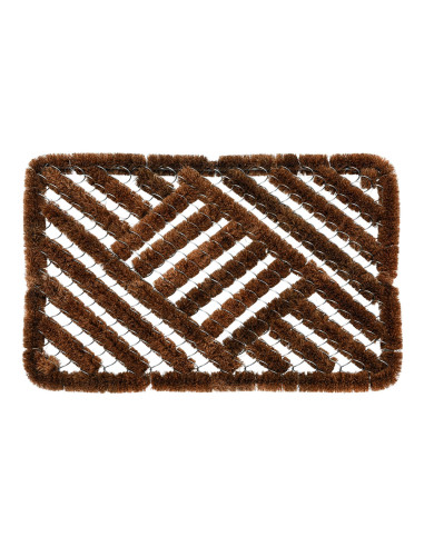 Paillasson en noix de coco avec un cadre en métal 75x45cm spécial pour l'extérieur