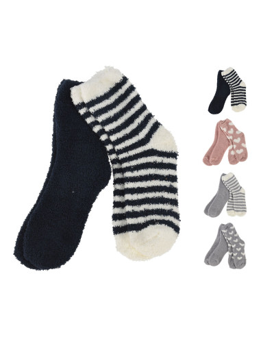 Chaussettes pour enfants pour l'hiver de dimensions 32x10cm, modèles variés.
