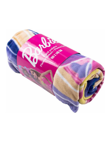 Couverture polaire 100x140cm barbie