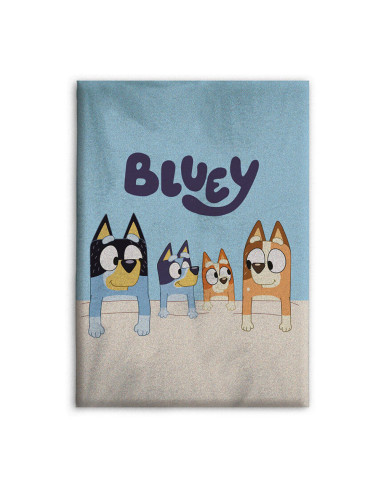 Couverture polaire 100x140 bluey