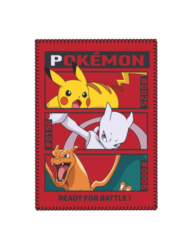 Couverture polaire 100x140cm pokemon