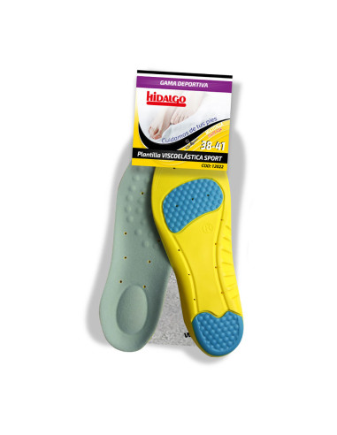 Semelle intérieure pour chaussures viscoesport t: 38-41 hidalgo