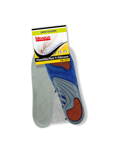 Semelle intérieure pour chaussures plus silicone t: 36-41 hidalgo
