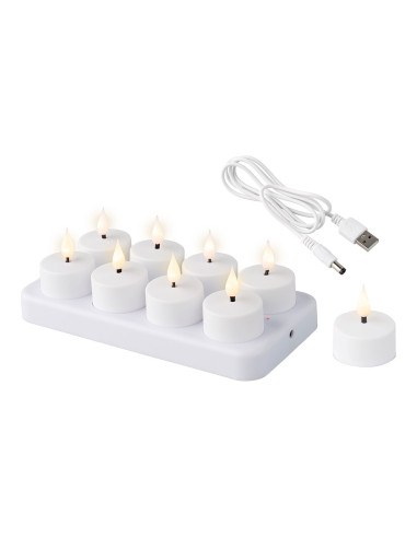 Led rechargeable en plastique pour intérieur 486715