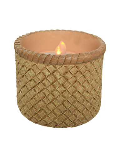 Bougie solaire effet flamme de 8cm 898158
