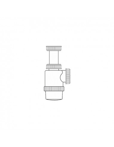 Siphon bouteille extensible 1" 1/2"