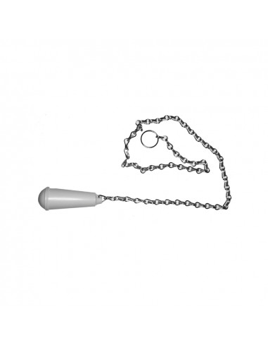 Poignee de reservoir wc. économique. couleur blanche (emballage)