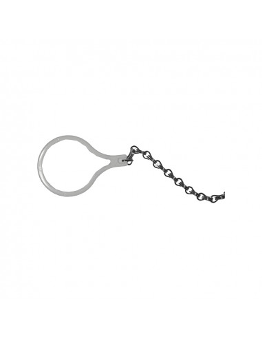 Poignee de reservoir wc. anneau de couleur blanc (emballage)