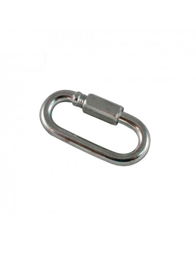 Mousqueton à vis zinc 7mm