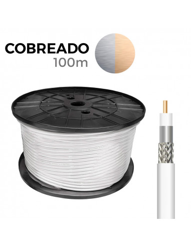 Câble coaxiale cuivré edm euro/mts