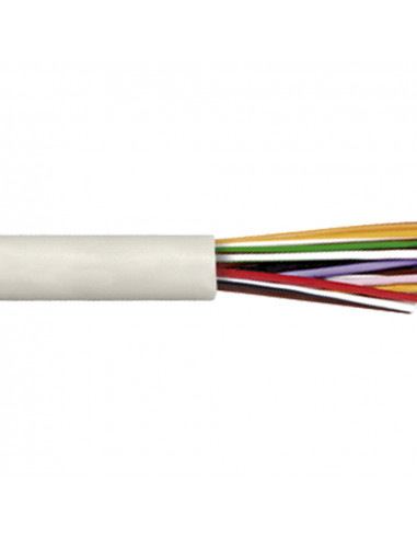 Flexible intercommunication 5ov 8x0.25mm b a am r euro/mts