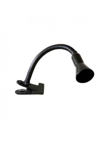 Lampe avec pince modèle tokyo e14 40w couleur noire edm