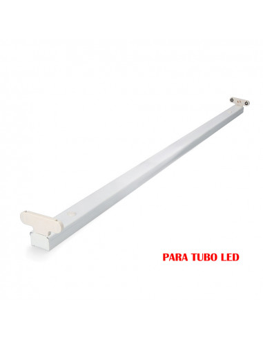 Réglette fluorescente pour tube led 2x22w (eq. 58w) 220v 153cm edm