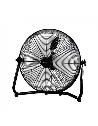 Ventilateur de sol industriel noir puissance: 110w pales: ø45x54cm edm
