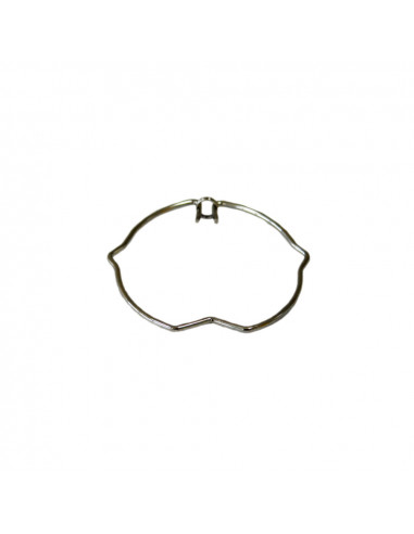 Support anneau métallique pour lampe dichroïque (rétracté)