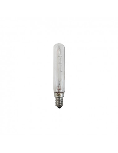 Ampoule tubulaire incandescent claire 25w e14